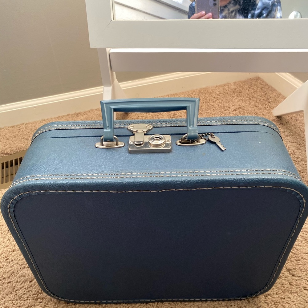 Vintage mini suitcase